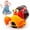 Orange, variant on Light-Up Dancing Crab Baby Toy with Music & Crawling - Sensory Learning Toy for Motor Skills Development 6-12 Months,CE Certified Infant Toy (Orange)
