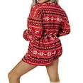 thumbnail image 3 of Ensemble de Pyjamas pour Femmes Noël Manches Longues Vêtements de Nuit Chandail Doux Ensemble de Détente, 3 of 8
