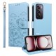 thumbnail image 4 of Funda Cartera GANGXUN con Diseño de Perrito en Relieve para OPPO Reno 12 5G , Protección 360° con Ranuras y Correa Desmontable, 4 of 6