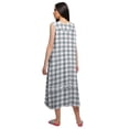thumbnail image 3 of Moomaya Robe de Nuit d'Allaitement à Col Rond Imprimée pour Femmes en Coton, 3 of 5