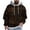 A-A-Brown, variant on Momasggi Big and Tall Hoodies for Men Fall Winter Fleece Pullover Tops Loose Casual Long Sleeve Drawstring Hooded Sweatshirt Oversized Hoodie with Pockets Black XL
