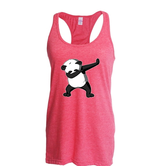 Artix - Women's Racerback Tank Top, up to Women Size 2XL - Dancing Panda
