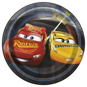 Disney Cars III 7-Inch Dessert Plates 8 Per Pack