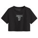 thumbnail image 1 of Ombliguera negra del "Demonio de Tasmania" Lonney tunes para mujer Aurimoda Playera basica casual, 1 of 1