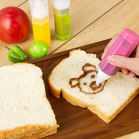 

3PCS Biscuit Pastry Chocolate Cake Plastic Food Writing Decorating Pen Set