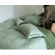 thumbnail image 1 of Xiao Hua Juego de sábanas, juego de sábanas y fundas de almohada, juego de cama individual, ropa de cama de hotel, decoración del hogar (verde), 1 of 5