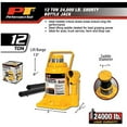 thumbnail image 5 of Wilmar W1643 12 Ton Shorty Hydraulic Bottle Jack, 5 of 7