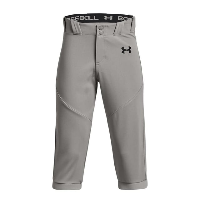 Pantalón corto de béisbol Under Armour para niños Utility Gris Negro XL