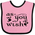 thumbnail image 3 of Inktastic As You Wish Boys or Girls Baby Bib, 3 of 4