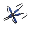 thumbnail image 4 of Cinturón de seguridad para silla de bebé, accesorios para silla, cinturón de seguridad para cochecito, silla alta para cochecito azul Sunnimix cinturón de cinco puntos, 4 of 6