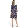 thumbnail image 4 of Falling Flowers Women's Blouson Tiered Dress, Sizes XS-XL, 4 of 6