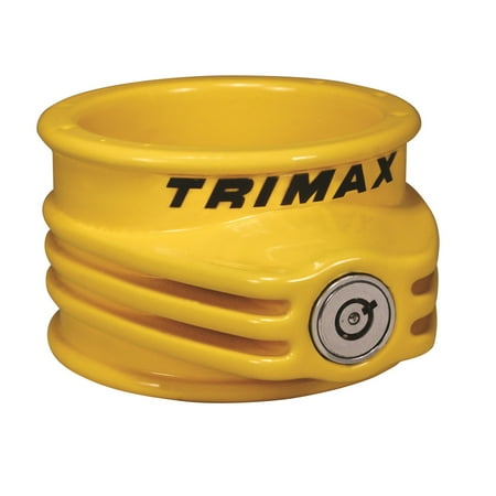 - Trimax TFW55 Ultra Tough 5th Wheel Trailer Lock-Yellow