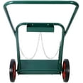 thumbnail image 6 of Dual Welding Cylinder Cart - 440lbs Capacity Large Deluxe Welding Cylinder Hand Truck with 10-Inch Solid Rubber Wheels & and Tank Storage Safety Chains | Suitable for Double 9.5in Dia. Gas Cylinders, 6 of 9
