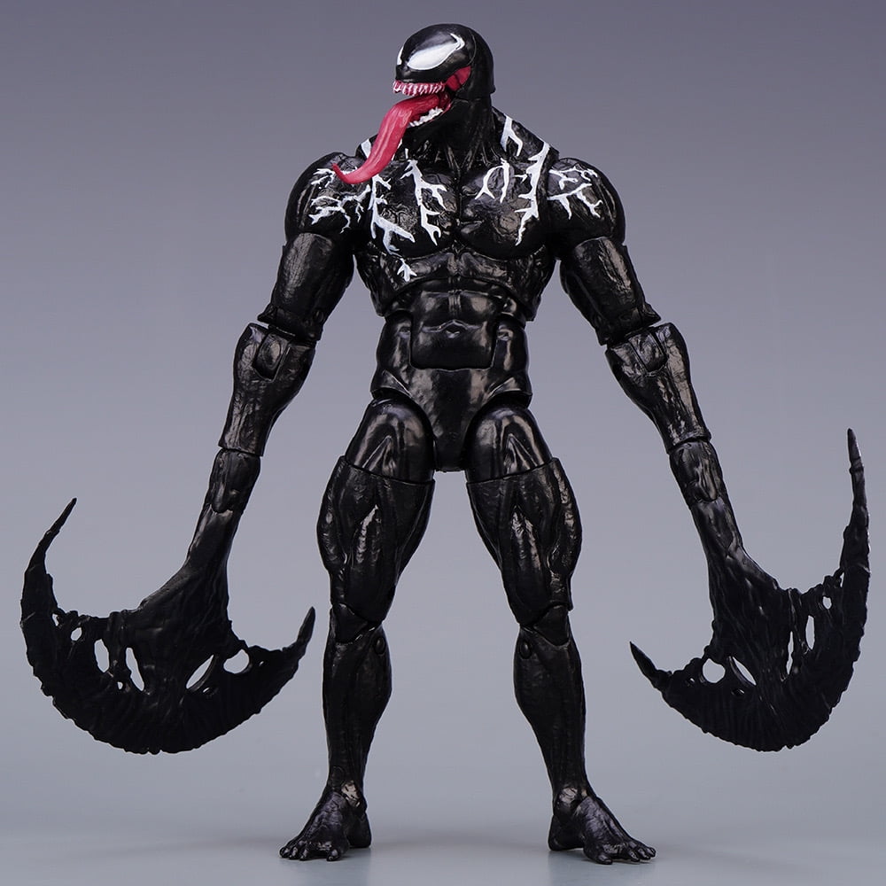 TIM Venom Action Figure Model Full Body Movable and Replaceable Heads, Weapons and Hands Exquisite Gift Box Set