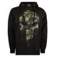 thumbnail image 1 of The Punisher - Sudadera Camuflaje para Hombre (Negro, Verde), 1 of 3