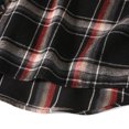 thumbnail image 3 of Camisas s Para Hombre Camisa con capucha a cuadros informal de negocios de primavera y otoño para hombres (Black, M), 3 of 7