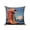 Blue, variant on 1 Pack Outdoor Throw Pillow, Brown Blue Western Waterproof Pillow with Insert Included, Vintage Cactus Watercolor Botanical Decorative Accent Cushion Sofa Pillows for Patio Porch, 16 x 16 In
