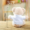 thumbnail image 2 of For You Cute Quote Handwrite Style Bear Toy Animal Plush Toy Hoodie Doll, 2 of 3