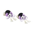 thumbnail image 3 of Pinzas para el cabello Yinane estilo chino Panda violeta, 3 of 8