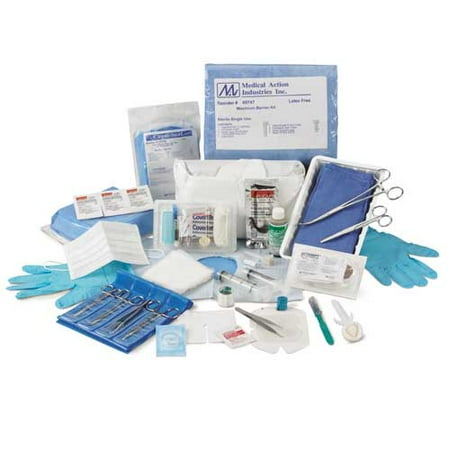 Glide Line Dressing - Medical Action central line dressing change tray (not shown) Model: 68271 (1/EA)