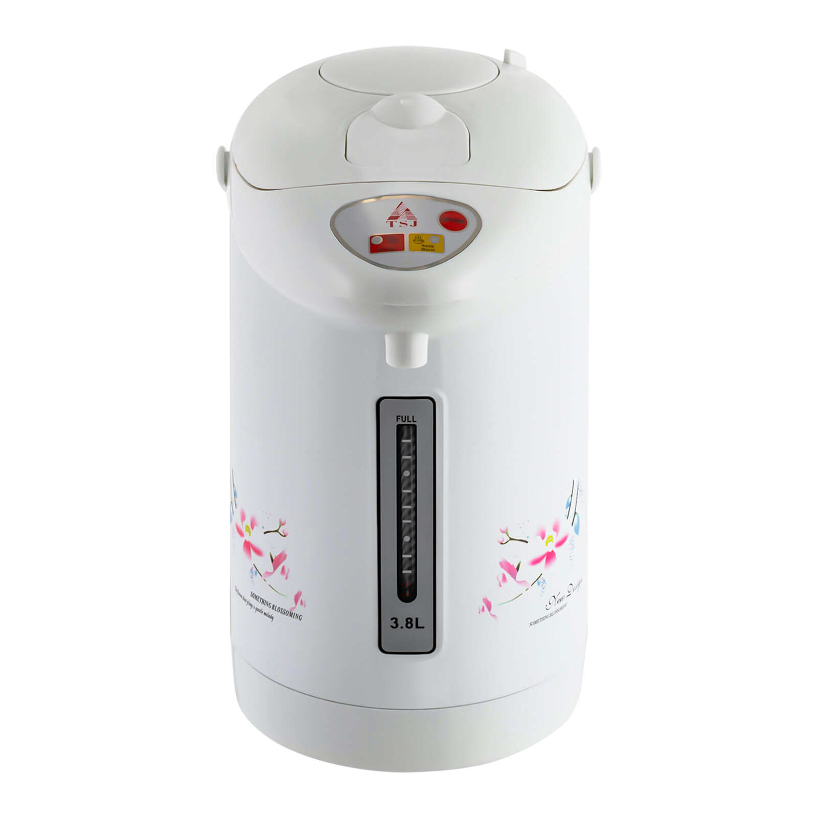 Hot & Cold Water Dispenser Countertop 3.8L – 3 Dispensing Modes (Electric/Touch/Air Pressure) 128 oz Electric Water Cooler with 304 Stainless Steel Inner Tank, Hot Boiler & Keep Warm