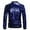 Blue, variant on Mens Fashion Plaid Versatile Jacket Purchasing Mens Sequin Stand Collar Jacket