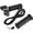 Black-48V, variant on Electric Bike Throttle Grip, Waterproof Twist Speed Switch with LCD Screen for 48V, Comfortable Non-Slip Handlebar Accelerator with Voltage Display for Scooter