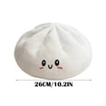 thumbnail image 3 of Big Bun Shaped Decorative Throw Pillow for Sofa & Bed - Soft Plush Cushion for Bedroom Decor, Cozy Accent Pillow for All Ages, 3 of 8