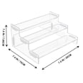 thumbnail image 2 of OULII 1Set Display Shelf for Miniatures Transparent Acrylic Multi-layer Storage Rack for Hobbyists, 2 of 8
