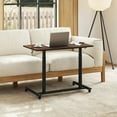 thumbnail image 2 of Costway Mobile Standing Desk with Lockable Wheels & Aluminum Frame Rolling Laptop Desk, 2 of 12