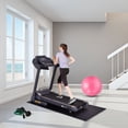 thumbnail image 3 of Gymax 78''x36'' Exercise Equipment Mat High Density PVC Treadmill Mat Floor Protector Pad, 3 of 7