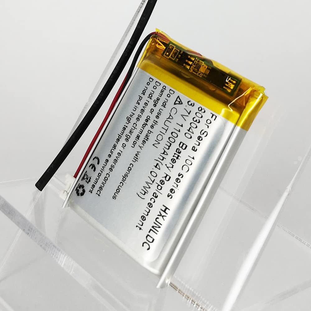 803040 3.7v 1100mAh Lithium ion Battery 