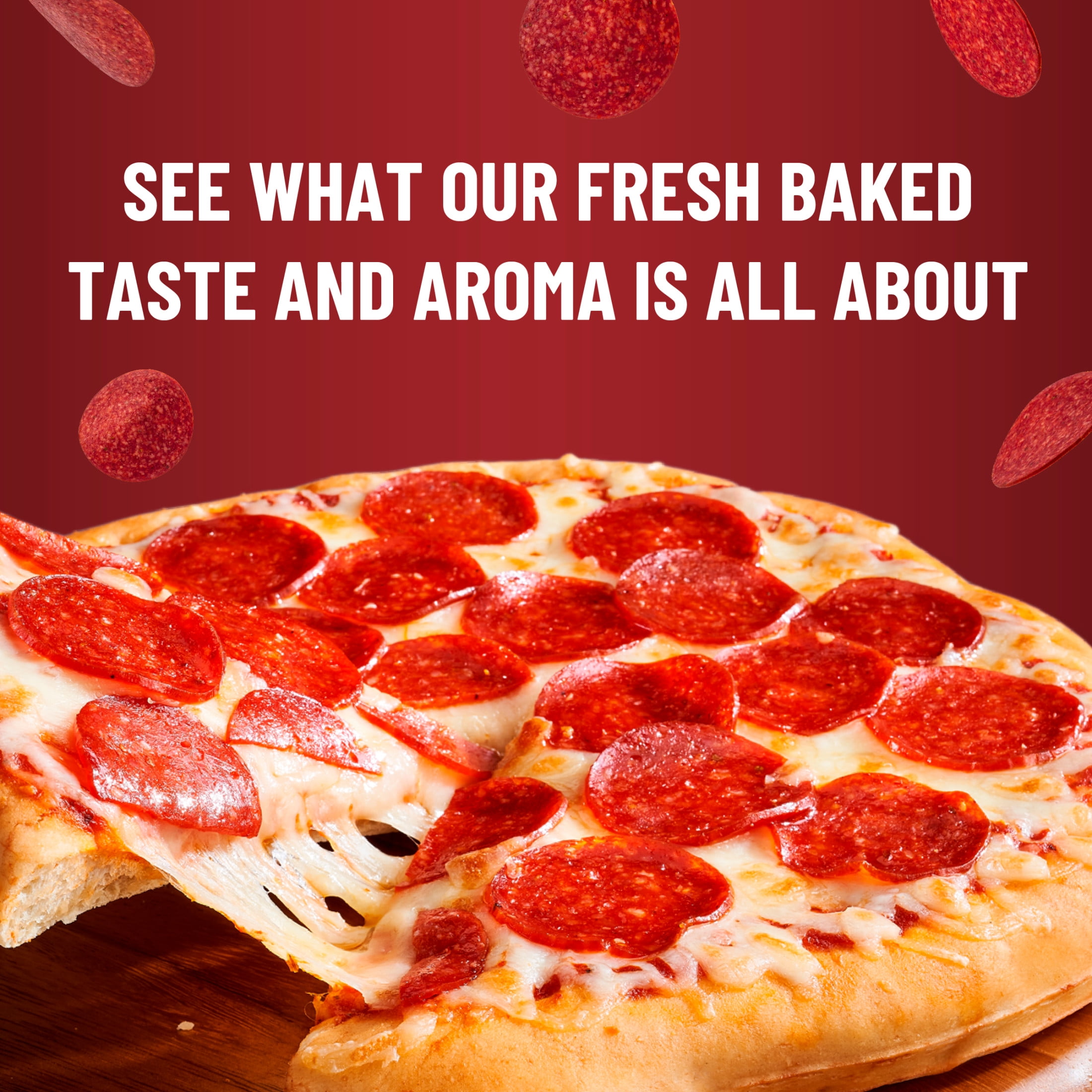 DiGiorno Cheese and Pepperoni Pizza, 17.3 oz (Frozen)