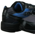 thumbnail image 4 of Fila Mens Flow Veloce Marine/White/Yellow 12.5 D - Medium, 4 of 7