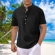 thumbnail image 1 of pstuiky Camisas de manga corta para hombre, Camisa informal de manga corta con botones y ventilación para hombre camisas casuales para hombre xxl, 1 of 8