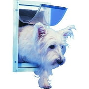 Ideal Deluxe Aluminum Pet Door White, Sm