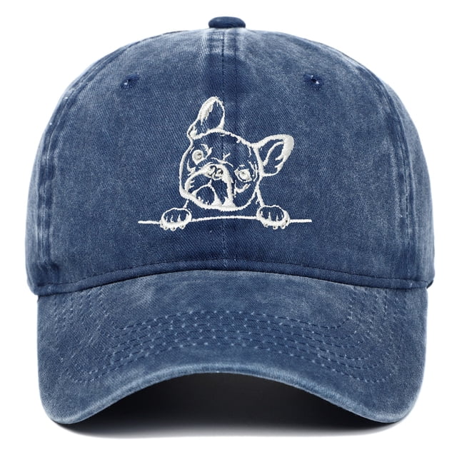 Washed Baseball Cap With French Embroidery For Outdoor Casual Wear - Visors Hat 2 Product Classification