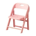 thumbnail image 3 of Silla para niños, silla escolar apilable, mobiliario de aula con respaldo, estudio plegable Rosa, 3 of 9