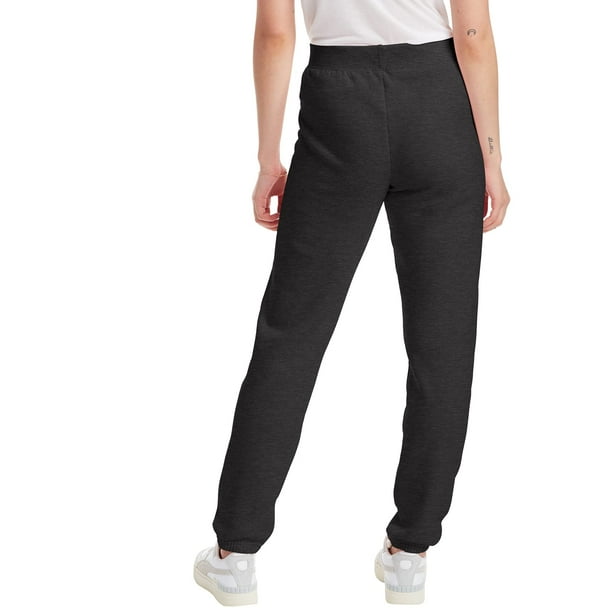 Hanes Women s ComfortSoft EcoSmart Sweatpants S Ebony
