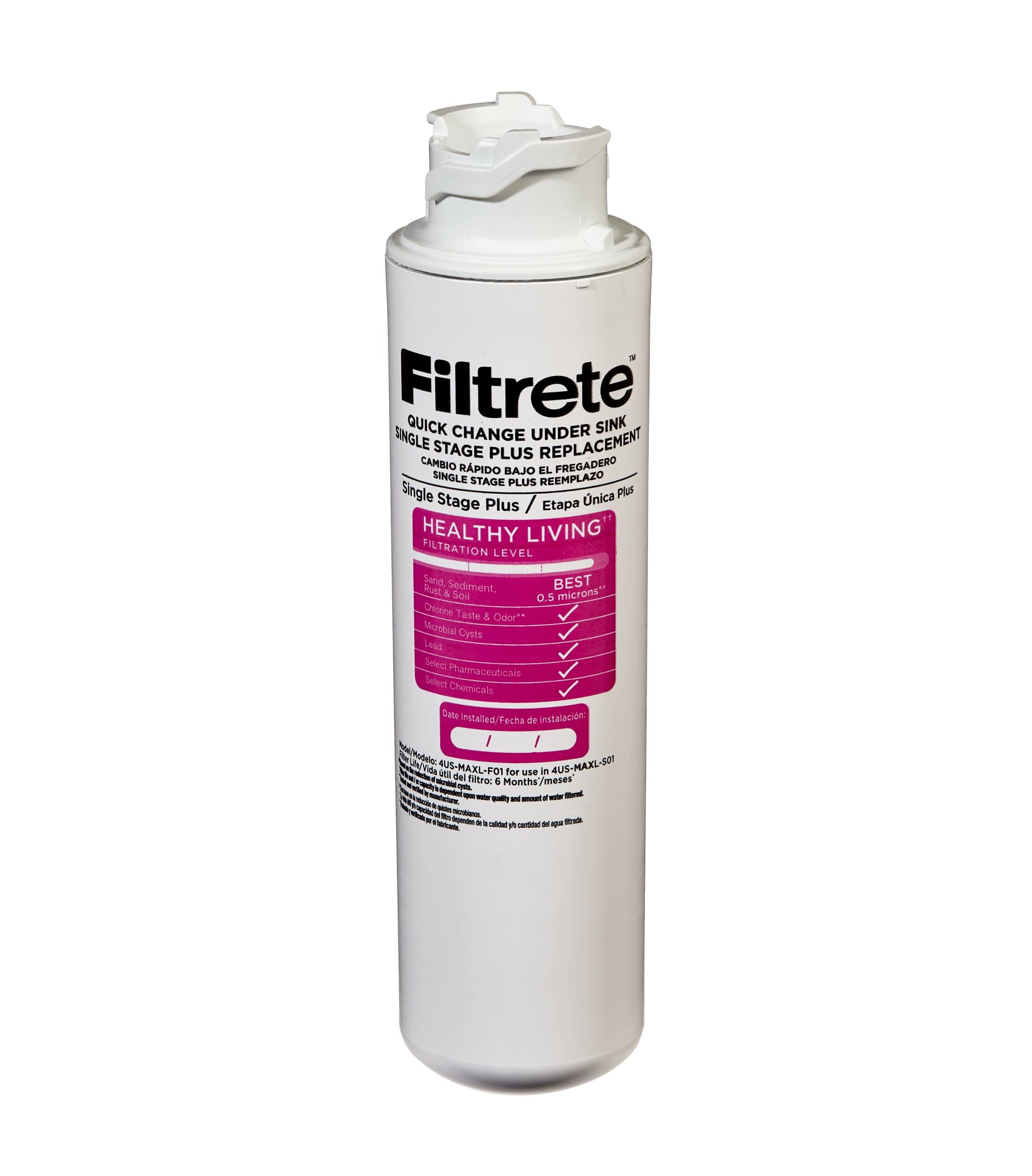 Filtrete™ High Performance Under Sink Water Filter System 4USMAXLF01