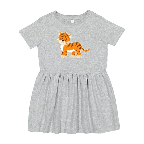 Inktastic Tiger Girls Toddler Dress