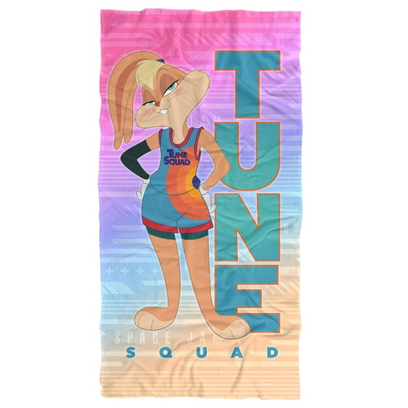 Space Jam: A New Legacy Lola Toon Squad Officially LicensedBeach Towel 30' X 60'