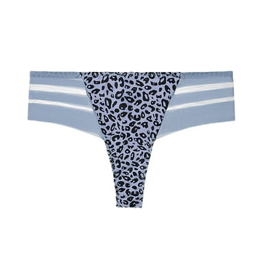 DondPO Womens Underwear Underwear For Women Bikini Regular Absorbency Underwear Womens Sexy Underwear Seamless Underwear For Women Blue L Clearance！