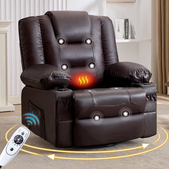 Puredashio Folding Sleeper Sofa Chair, 3-in-1 Convertible Lazy Chair with Cup Holder & Usb,Sofa Chair with Storage for Living Room Sofa Chair,Bedroom Sofa Chair Brown