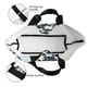 thumbnail image 4 of Balery Lilies Flowers Bolsa Tote Estilo Estético con Cremalleras, Bolsa de Hombro, Bolsa de Compras Grande y Plegable, 4 of 8