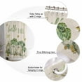 thumbnail image 5 of 60x72 Inch Shower Curtains for Bathroom Hello Fall Fabric Bath Curtain Decor Farmhouse Pumpkins Thanksgiving Maple Leaf Waterproof Restroom Curtains Shower Set Accessories with 12 Hooks 60 Inch, 5 of 6