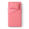 thumbnail image 4 of Mainstays Kids Microfiber Bed Sheet Set, Twin, Pink, 3 Pieces, 4 of 10