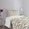thumbnail image 5 of Ambesonne Fishes Quilted Bedspread Set 2 Pcs, Carp Perch and Bass, Twin Size, Multicolor, 5 of 6
