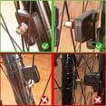 thumbnail image 2 of 3-färgs LCD-bakgrundsbelyst rund cykelhastighetsmätare, multifunktionell vattentät cykelodometer, 2 of 4
