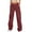 Wine, variant on Ynynloco Women's Cargo Pants High Waisted Casual Pants with 6 Pockets Relaxed Fit Straight Wide Leg Y2K Pants